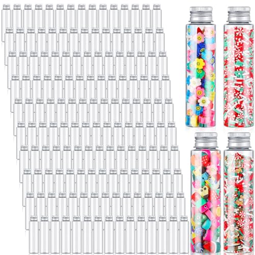 Tube a essai plastique 50 ml transparent fiole de rangement pour perles et plantes
