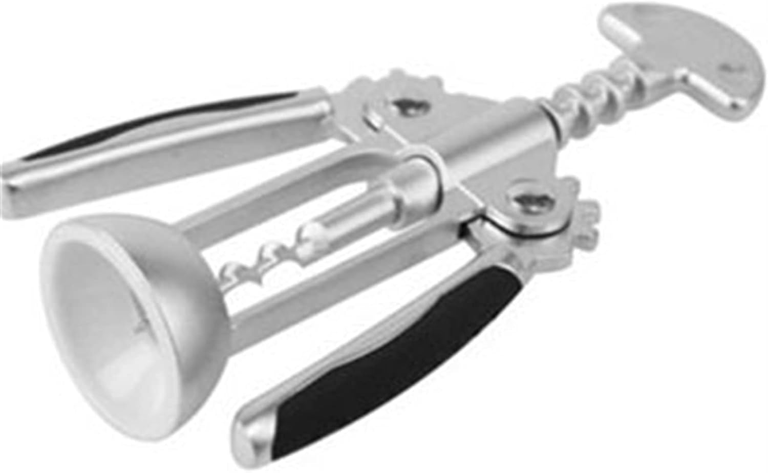 Wine Opener, Zinc Alloy Premium Wing Corkscrew Wine Bottle Opener with Multifunctional Bottles Opener