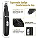 Peroom Dog Clippers, Professional 2-Speed Dog Grooming Clippers Kit, USB Rechargeable Low Noise Cordless Electric Pet Clippers for Small Dogs and Cats Hair Around Face, Paws, Eyes, Ears, Rump
