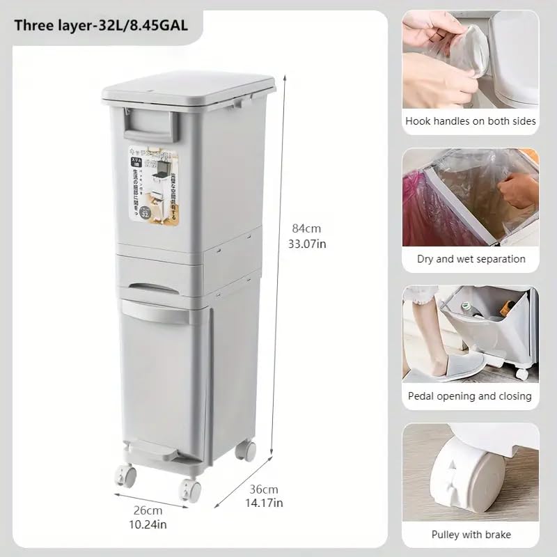 Pattumiera Per Differenziata Recycle Da Cucina - Foto 8