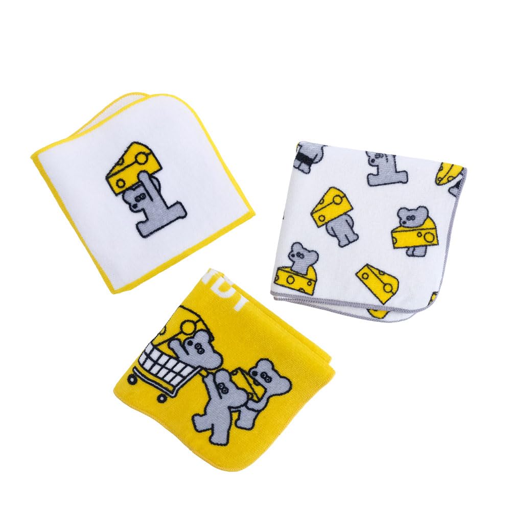 Amazon.co.jp: ANDY/アンディ タオルハンカチ 3枚セット【ねずみのANDY