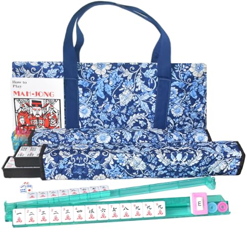 Juego Completo American Mahjong con 166 Fichas Premium