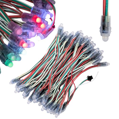 Catálogo para Comprar On-line Módulos los 10 mejores. 44 Módulo LED Pixel WS2811 RGB 12mm IP68 5V Multicolor Impermeable Seguimiento Programable Cabina DJ Decoración Interactiva Cadena de Luces Inteligente Compatible con Controladores