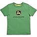 John Deere Baby Boys' Short Sleeve Trademark T Shirt Green