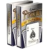 مجموعة من 2 بطاقة لعب بينوكل من Regal Games - مجموعة ألعاب بطاقات للكبار مع أوراق النتائج ومجموعتين من بطاقات بينوكل - ليلة لعب ممتعة للعائلة - مثالية لـ 2-4 أشخاص