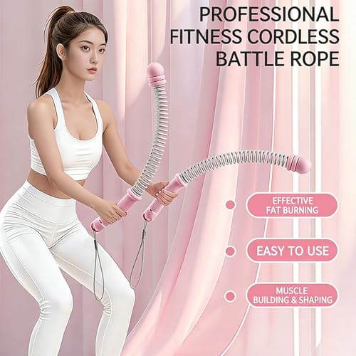Corde de combat sans fil musculation sans encombrement maison