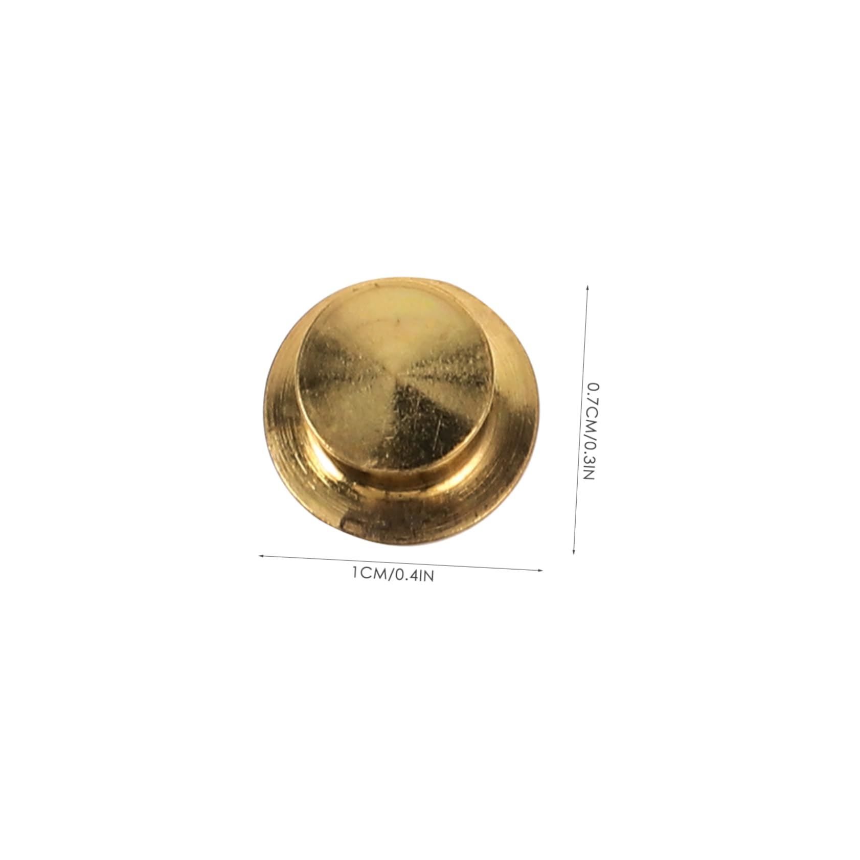 EXCEART 4 Cajas Redondas De Joyería Hebilla De Solapa Pin De Embrague De Resorte con Pasadores De Esmalte Pinback Profesional Corbata Tack Uso Diario Pin Espalda Principal Insignia