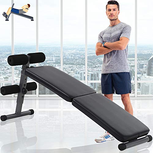 Buy Adjustable Decline Weight Bench Foldable Abdominal Board Home