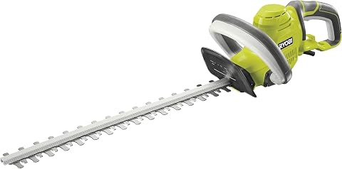 Ryobi RHT4550, Tagliasiepi Elettrico a Filo con Motore da 450 W, Lame a Doppia Azione da 50cm con Affilatura al Diamante, 1600 Giri al Minuto