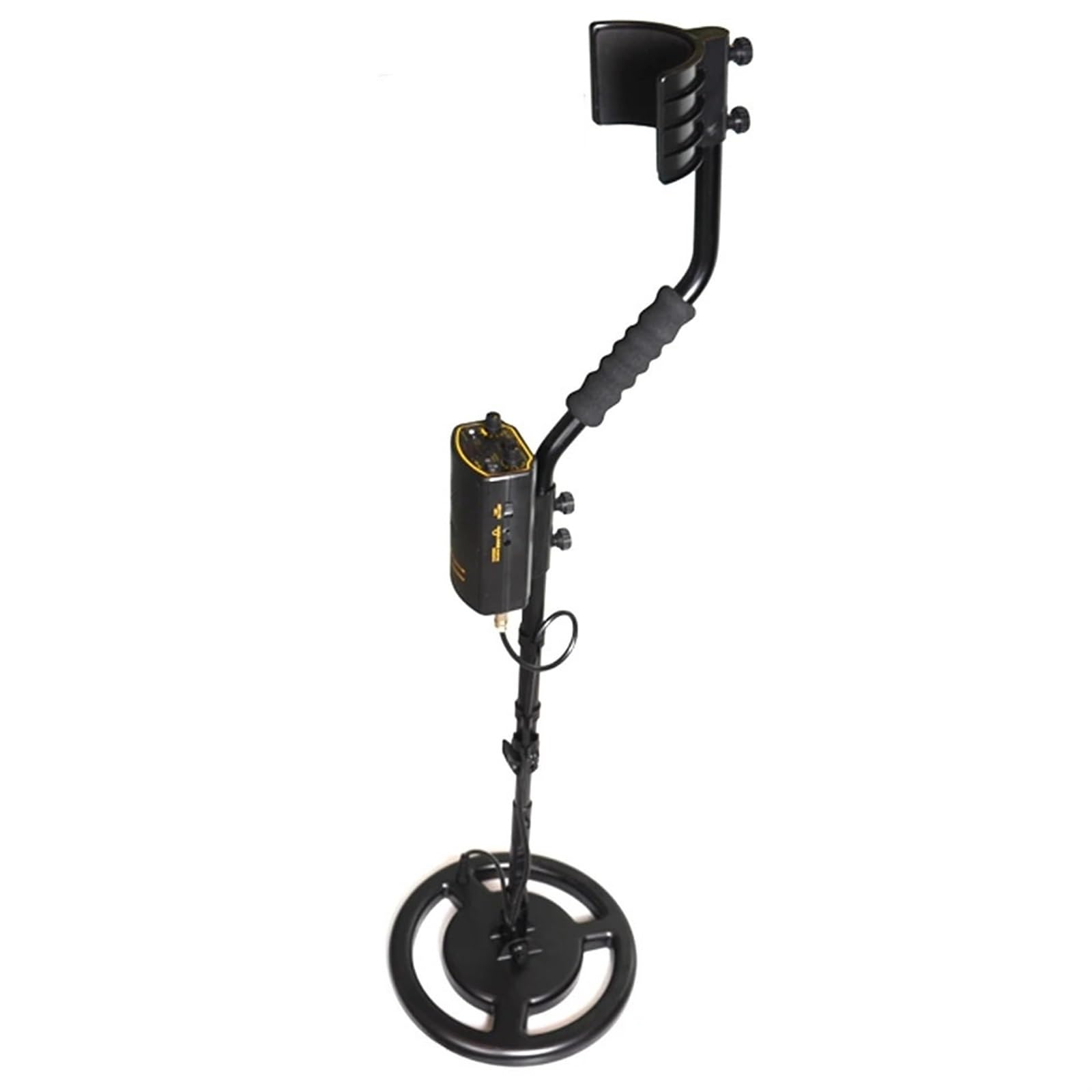 JKJZSALJ Metal Detector, Professional Underground High Accuracy Metal Detector Depth Portable Treasure Gold Scanne Waterproof