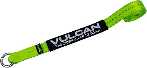 Miniatura 7 de VULCAN Arnés de neumático de rueda con junta tórica universal, 2 pulgadas x 96 pulgadas, paquete de 4 unidades, alta visibilidad, carga de trabajo