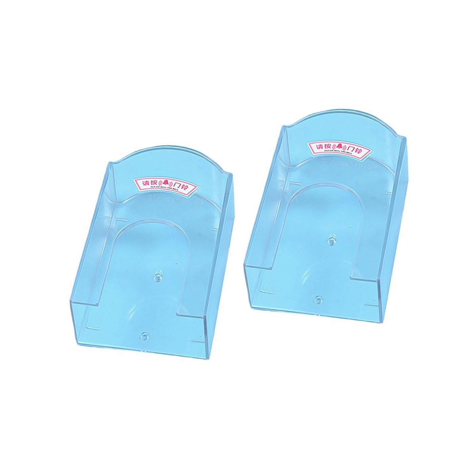 Kaeltsyn 2Pcs Clear Weatherproof Cover With Cutout & Easy Installs For Outdoor Doorbells & Gate Button Dustproof Snowproof Alarm Protect