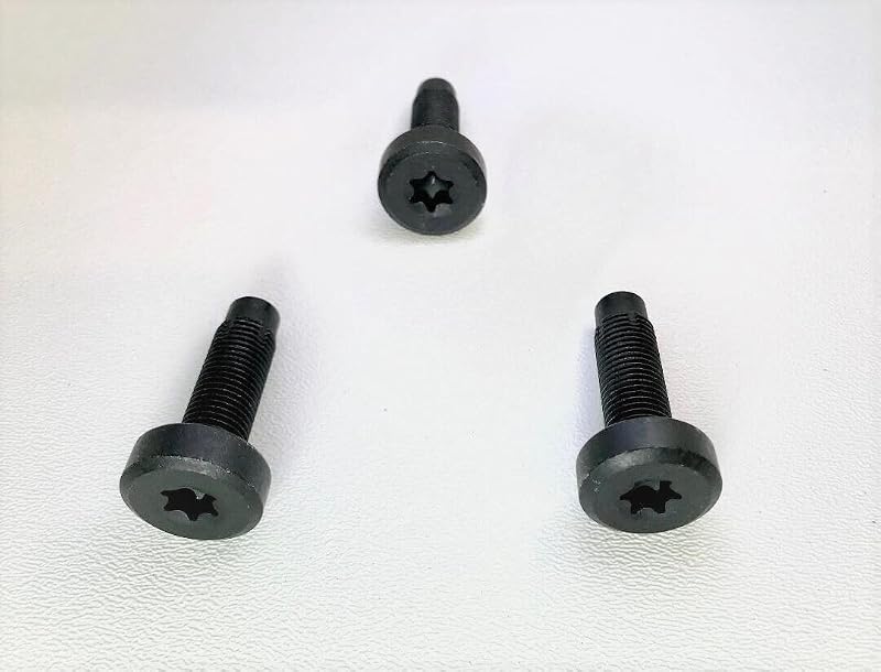 Kit de Parafusos Torx dos Cintos de Segurança Traseiros Jeep Wrangler YJ 1987 a 1991 Jeep Hardware – 3 unidades