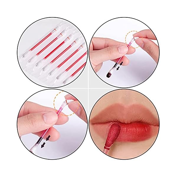 MAEPEOR-Tattoo-Lipstick-20-PCS-Cigarette-Cotton-Swab-Lipstick-Long-Lasting-and-Kiss-proof-Cotton-Swab-Lip-Glaze-for-Easily-Carrying-20PCS-Mix MAEPEOR Tattoo Lipstick 20 PCS Cigarette Cotton Swab Lipstick Long-Lasting and Kiss-proof Cotton Swab Lip Glaze for Easily Carrying (20PCS, Mix)