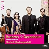 audax suisse brm 400  Brahms & Gernsheim: Piano Quartets