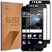 Mr.Shield [2-PACK] Designed For Huawei P10 [Tempered Glass] [Full Cover] [Black] Screen Protector with Lifetime Replacement