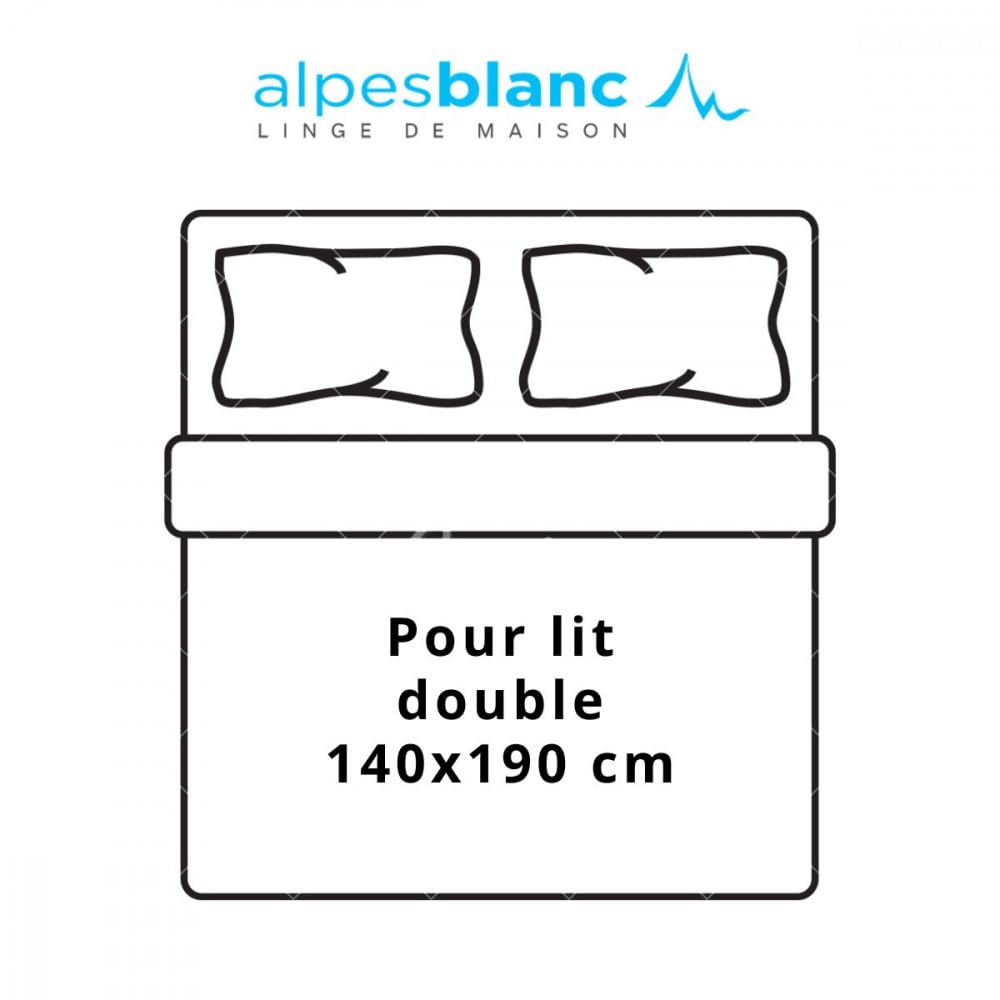 Couvre lit boutis Eclipse Gris 220x240 cm + 2 taies 65x65 cm - Linge de lit Microfibre léger et Moderne pour lit Double