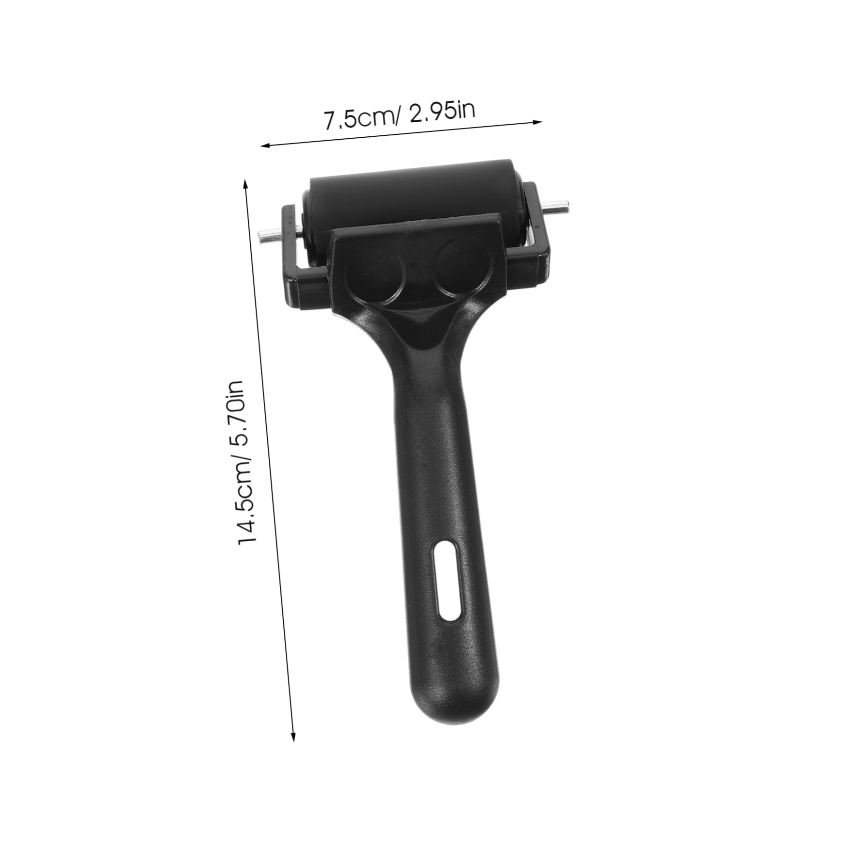 Tofficu 5 Sätze Einfache Malrolle Dekorationsrollen Tintenroller Scrapbooking Farbrolle Bastelrolle Druckrolle Holzgriff Gummi Druckrolle Innenrolle Druckrolle 2 Stück * 5
