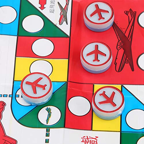 Kids Flying Ch Plastic G with Oval Box Parent Family Party Board Game miniatura 2