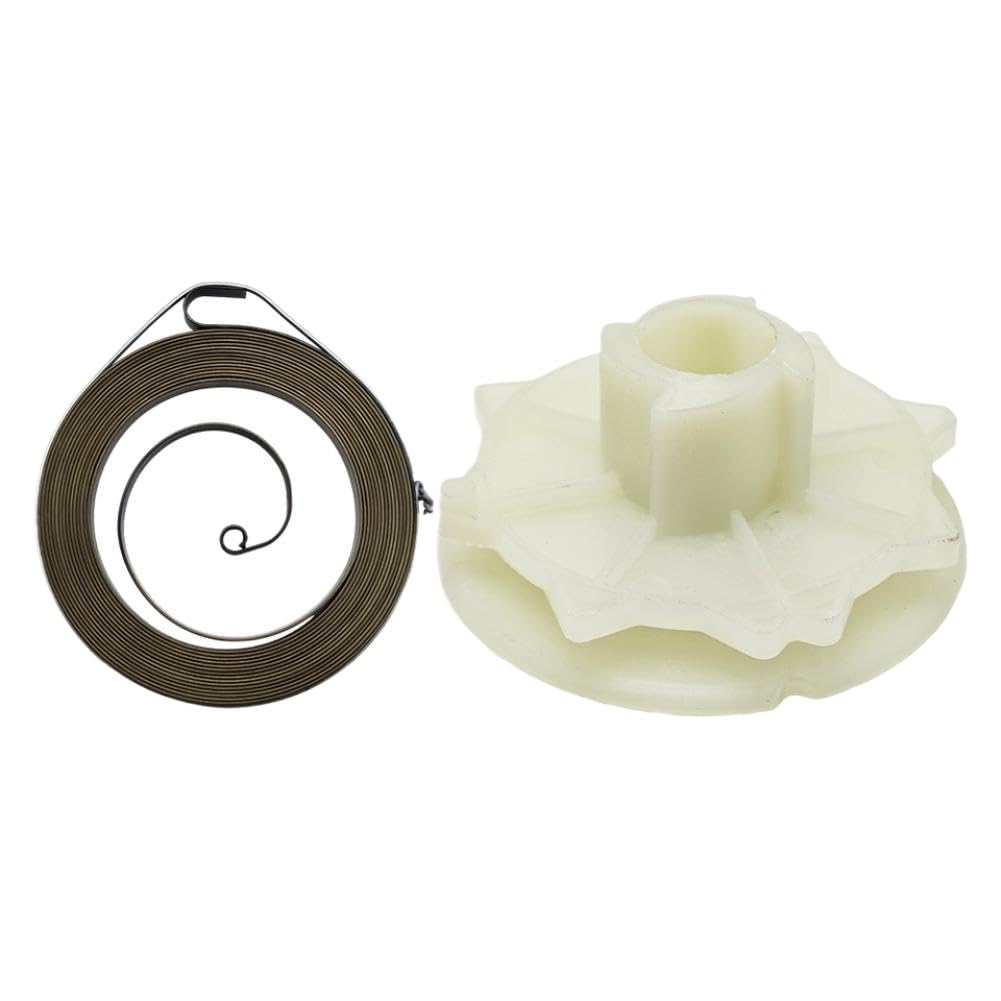 Rxhdumkkxs Onecolor Starter Pulley Recoil Spring Kit Compatible With 350 351 3314 3416 3516 1900 1950 1975 2025 2050 Chainsaw