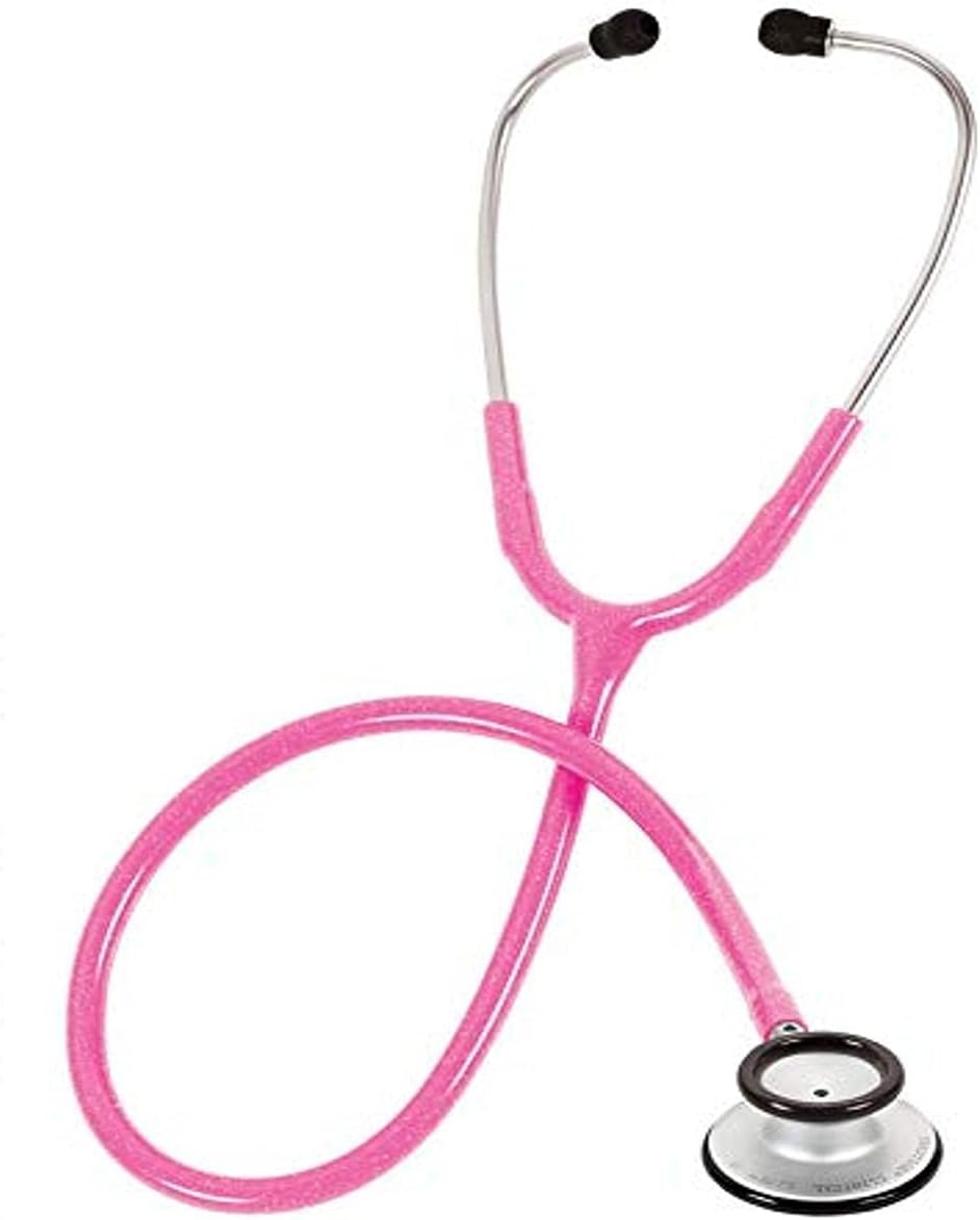 Prestige Medical Clinical Lite™ Stethoscope, Hot Pink Sparkles
