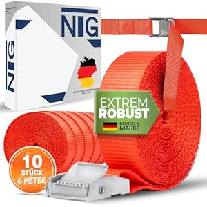 NTG LS.7106X10 Spanngurte Set 10 Stück