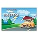 TRAVEL POSTERS postcard set of 20. Post card variety pack of retro style poster postcards. Made in USA.