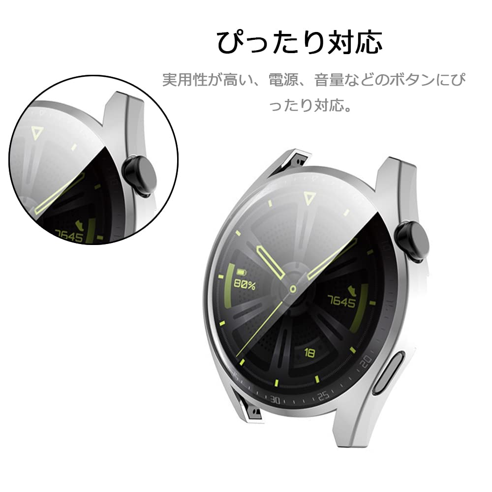 Amazon.co.jp: Miimall Huawei Watch GT3 42mm ケース ファーウェイ 