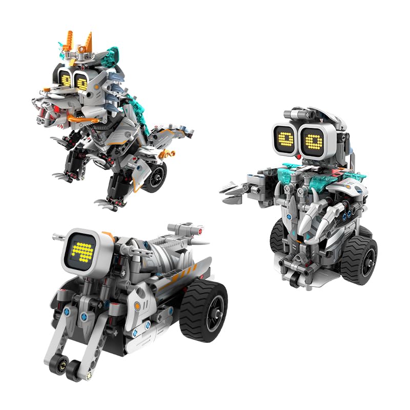 Robot jouet télécommandé 3 en 1 iM.Master, blocs de construction 408 pièces