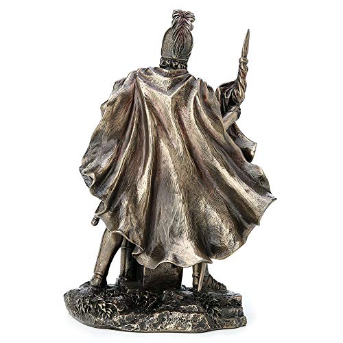 Estatua de San Floriano de 9 Pulgadas Acabado Bronce Antiguo miniatura 4
