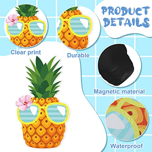 Magnéticos decorativos para puerta crucero verano 6 piezas miniatura 3
