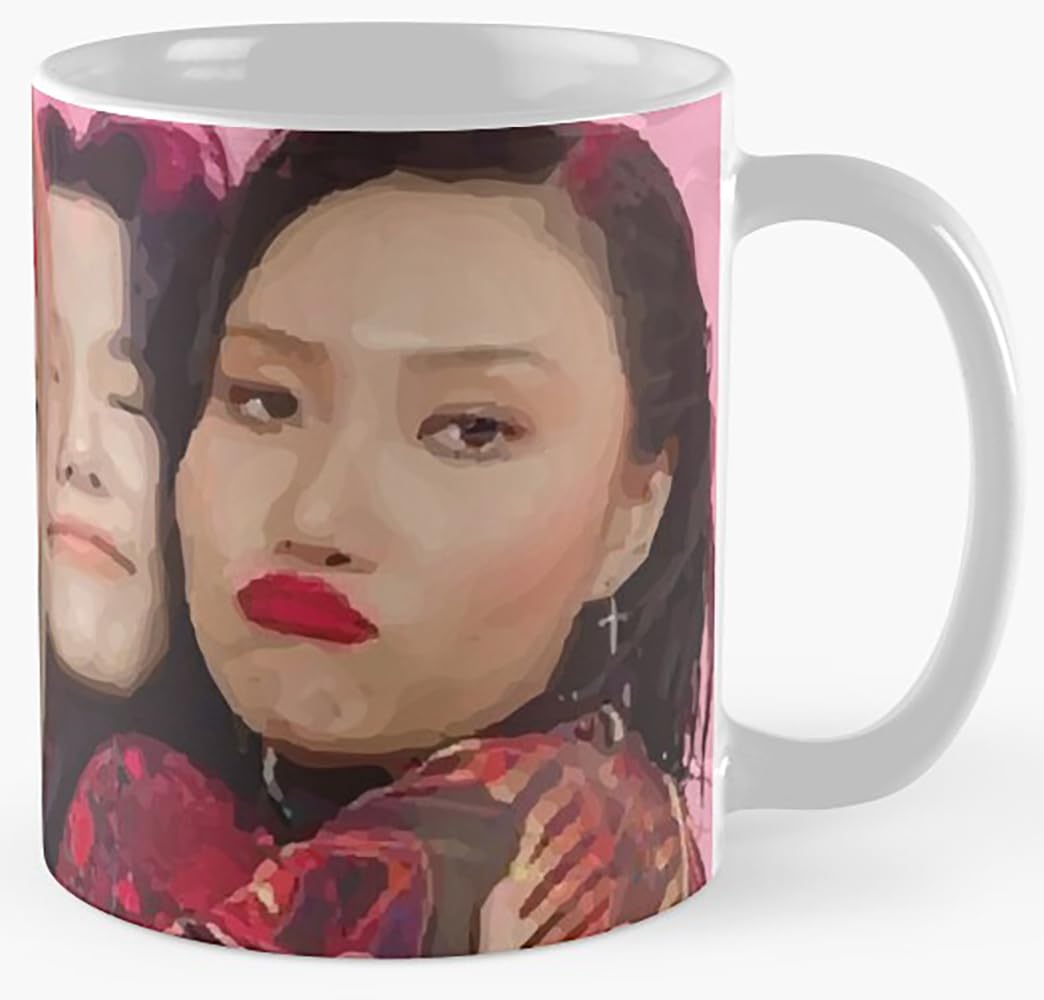 MAMAMOO Coffee Mug 마마무 Solar, Moonbyul, Wheein, Hwasa For MooMoos 무무 Fandom, Kpop Fans & Best Gift - 11Oz Mug (#13)
