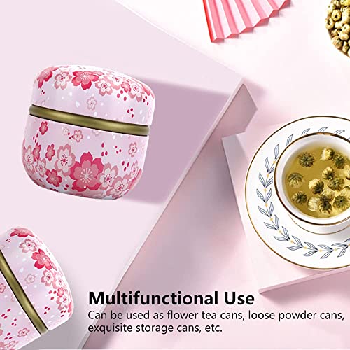 LIONVISON Boîte à Poudre avec Houppette Récipient Cosmétique Rose – vue 7