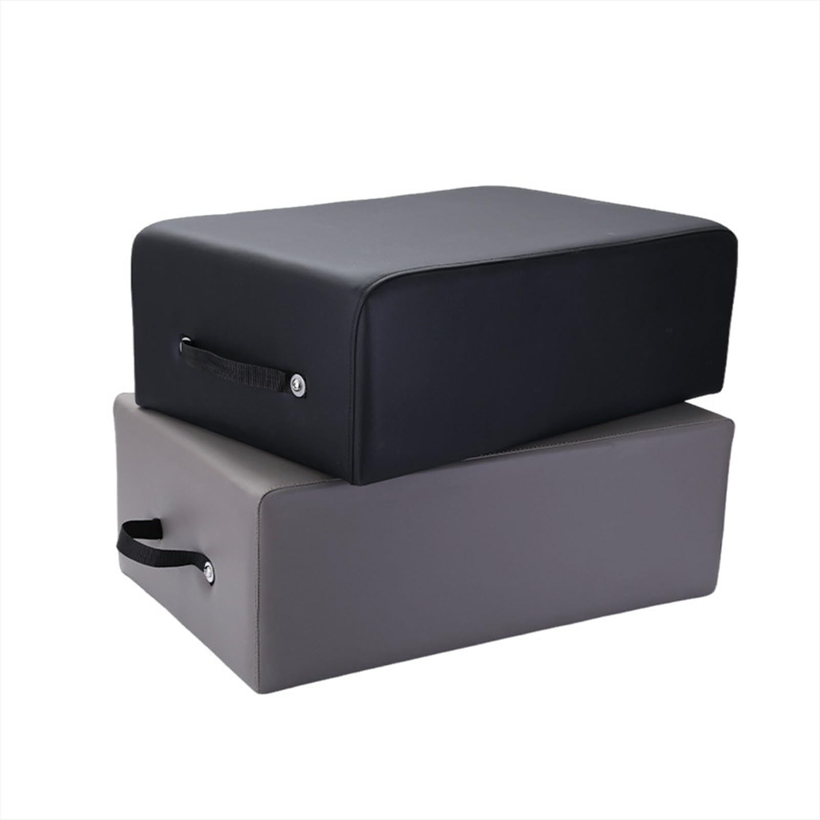 Pilates Sitting Box per Pilates Reformer, Attrezzatura Pilates, Accessorio Reformer per Allenamento Fitness Completo E Attrezzatura per Esercizi Yoga,Nero