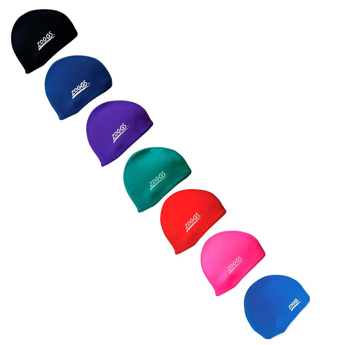 Zoggs Deluxe Swim Cap in Elastane Non-Waterproof