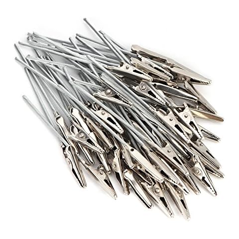 Garsent 50 Pcs Metal Craft Wire Clips Cover
