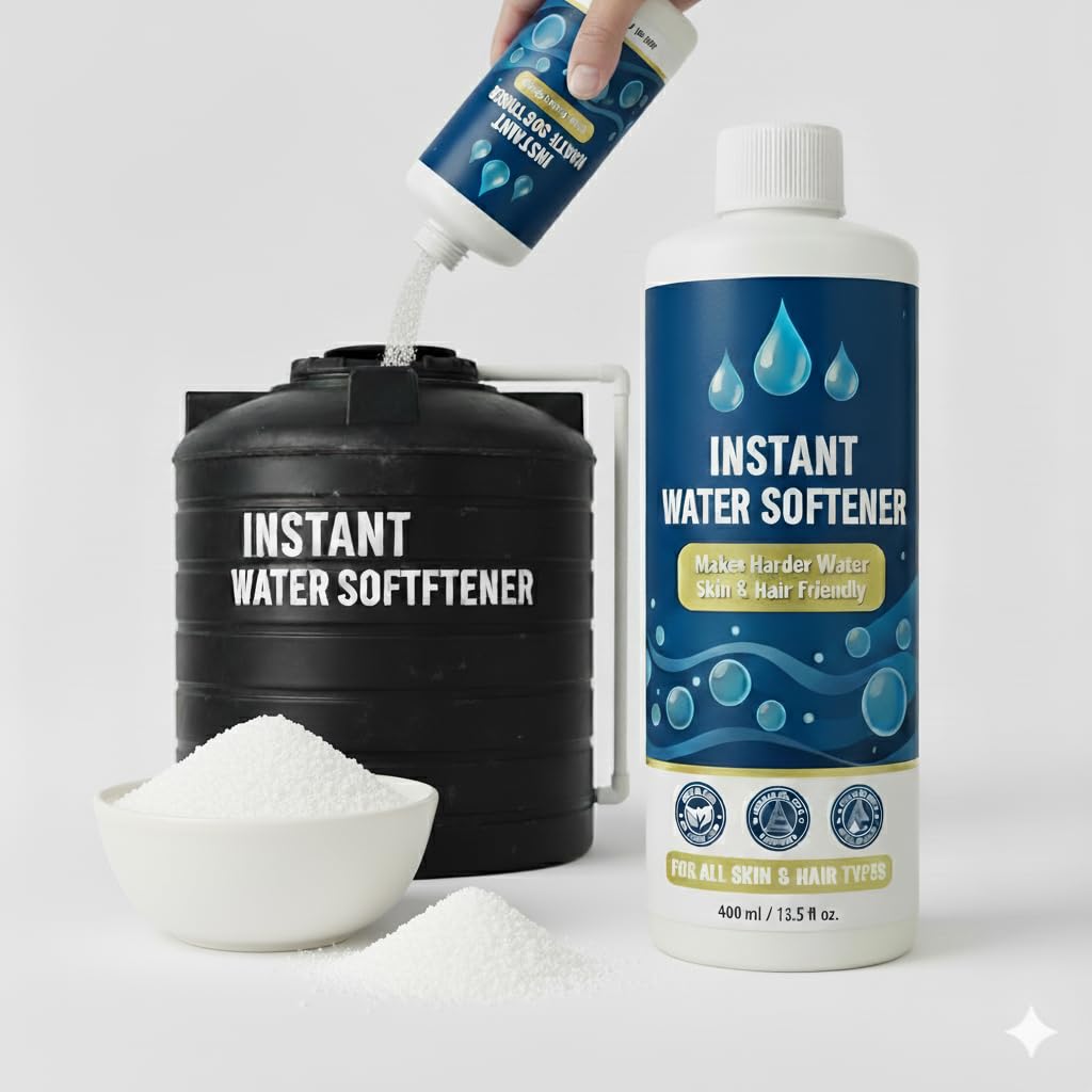 Herbal Instant Water Softener | Makes Your Water Hair & Skin Friendly | Reduces Hair Fall & Skin Itching | Disables Hardness & Maintains pH Level | Non Toxic room Kitchen(Pack of 1)-image-34