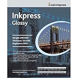 INKPRESS MEDIA Gloss 240 GSM, 10.4 Mil, 94 Percent Bright Paper (#PCUG46100)