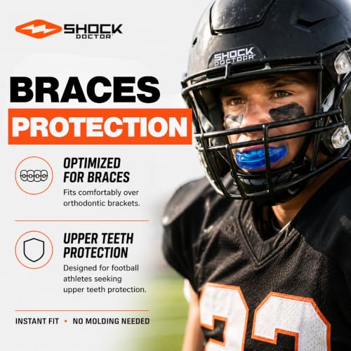 Image of Shock Doctor Braces Mouthguard, Strapped & Strapless