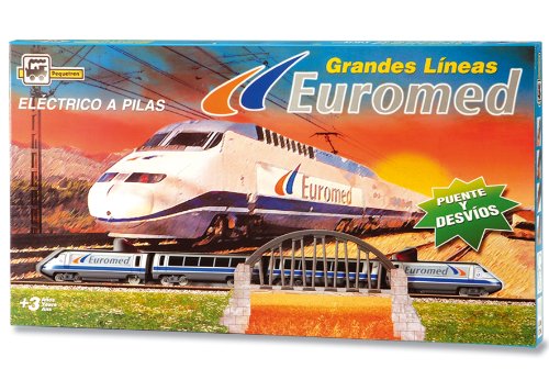 PEQUETREN - Euromed Renfe, Tren con Circuito de 3.4 m (780)