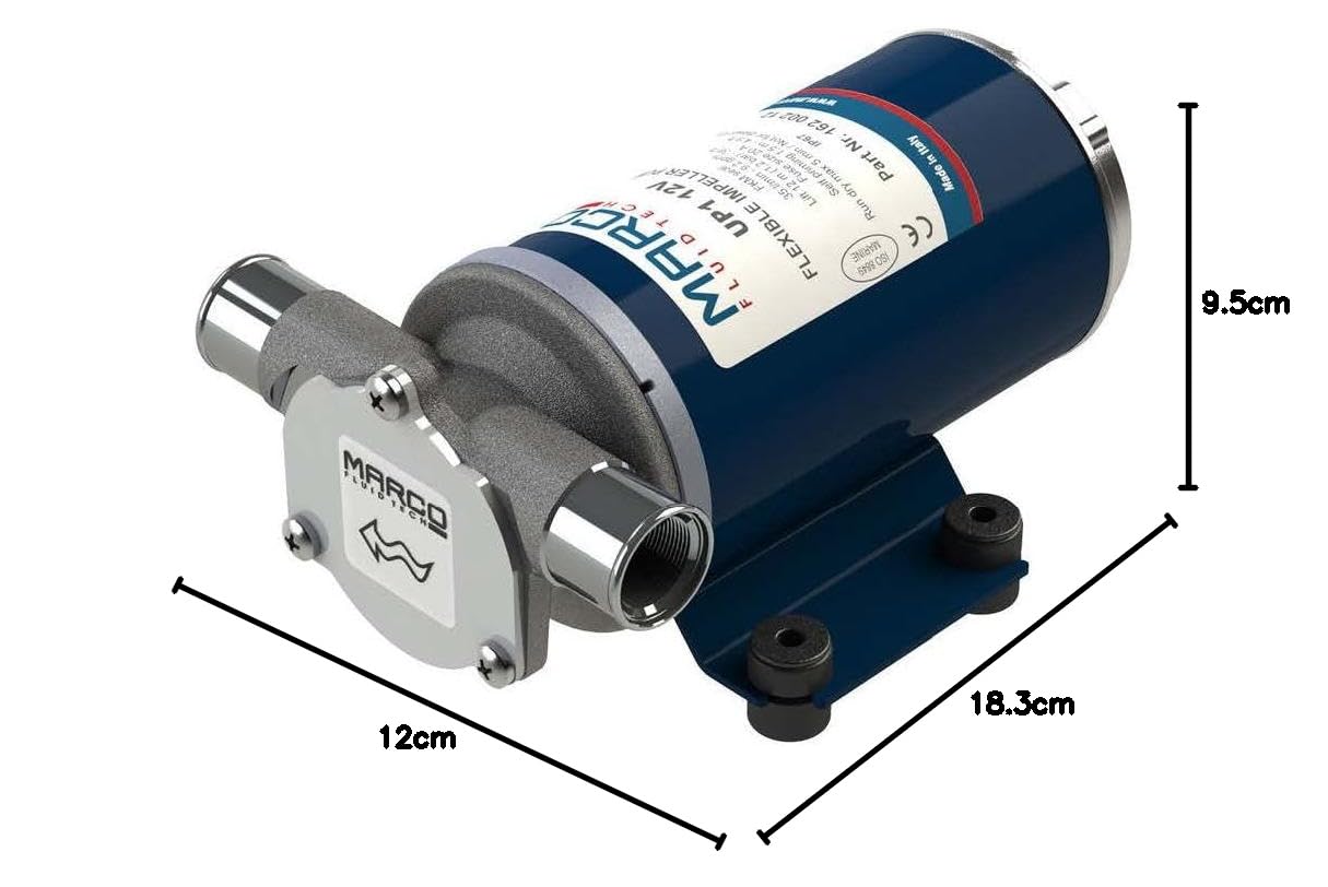 Marco - Pompa di sentina autoaspirante 12 v 35 l/m