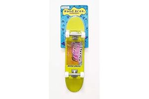 HANDBROS Handboard Finger Skateboard with Grip, 10.5 Inches