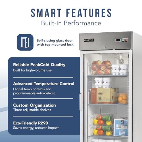 True commercial refrigerator reach-in