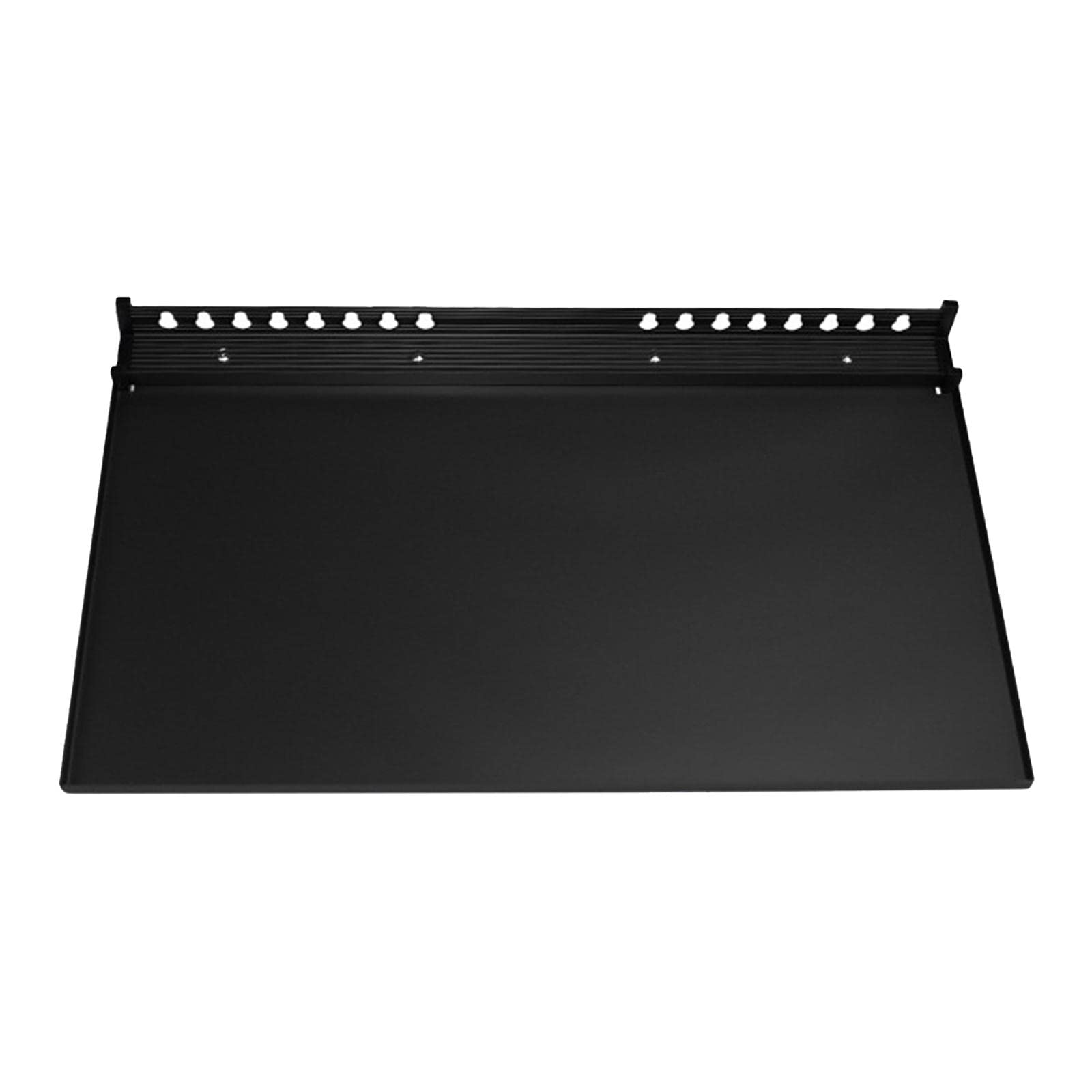 rockible Étagère de Plateau de Chevalet D'alliage D'aluminium, Accessoire de Peinture D'artistes de Stockage pour des Cadeaux de Vacances de Collègues de Famil, Noir