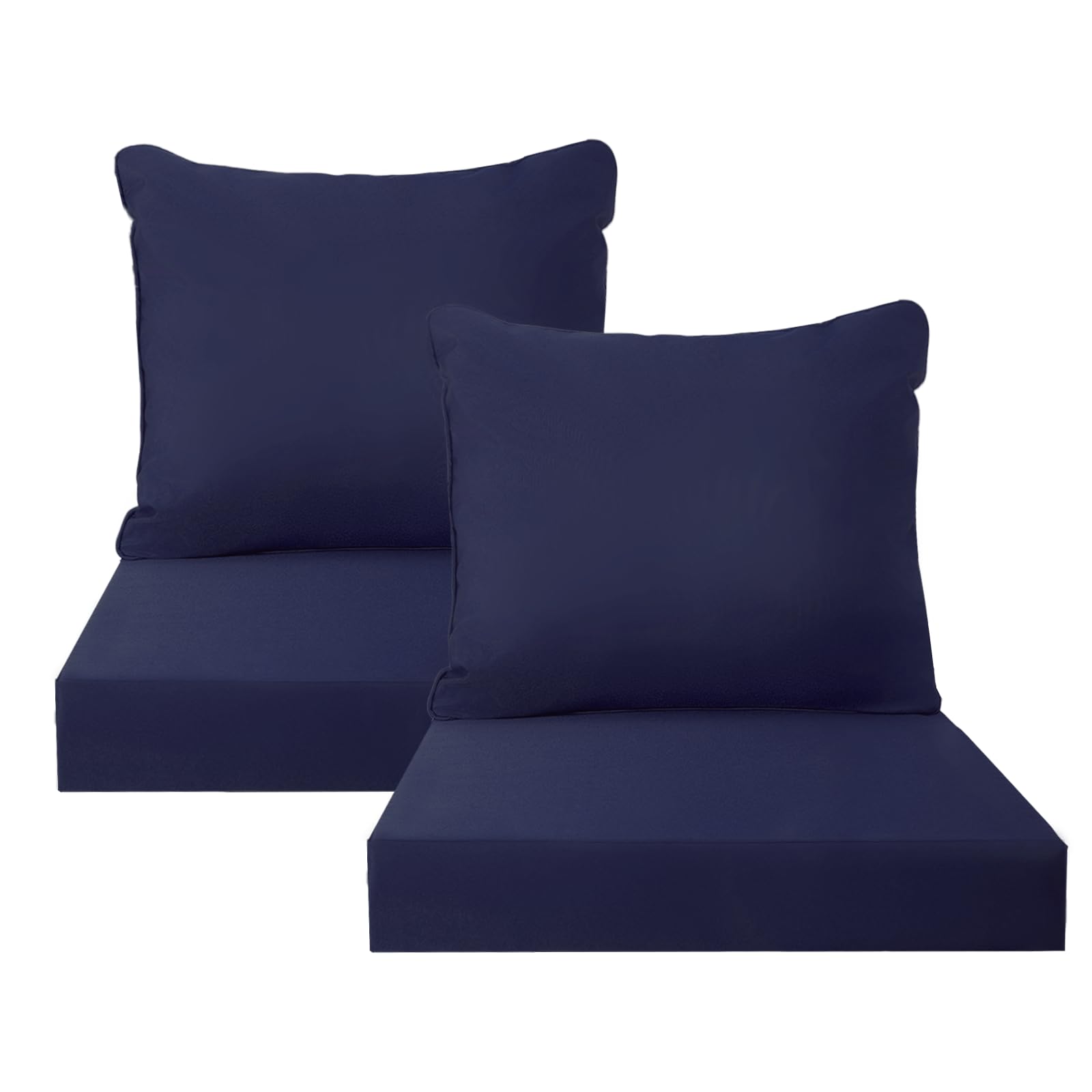 PatioGlow Outdoor Seat Cushion Set