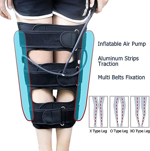 Sangles bandage redresseur jambe avec système correcteur réglable