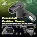 MOTISEN Crankshaft Position CKP Sensor 3M6G-6C315-BA 907-879 L813-18-221A fit for Ford Mondeo S-Max, Mazda 6 2002-2008 Duratec MZR 2.0L 2.3L