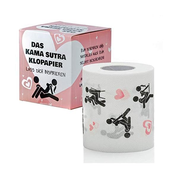 Goods & Gadgets Lustiges Fun Toilettenpapier Trump, Kamasutra und die größten Witze; Mehr Humor am stillen Örtchen geht Nicht – Bild 3