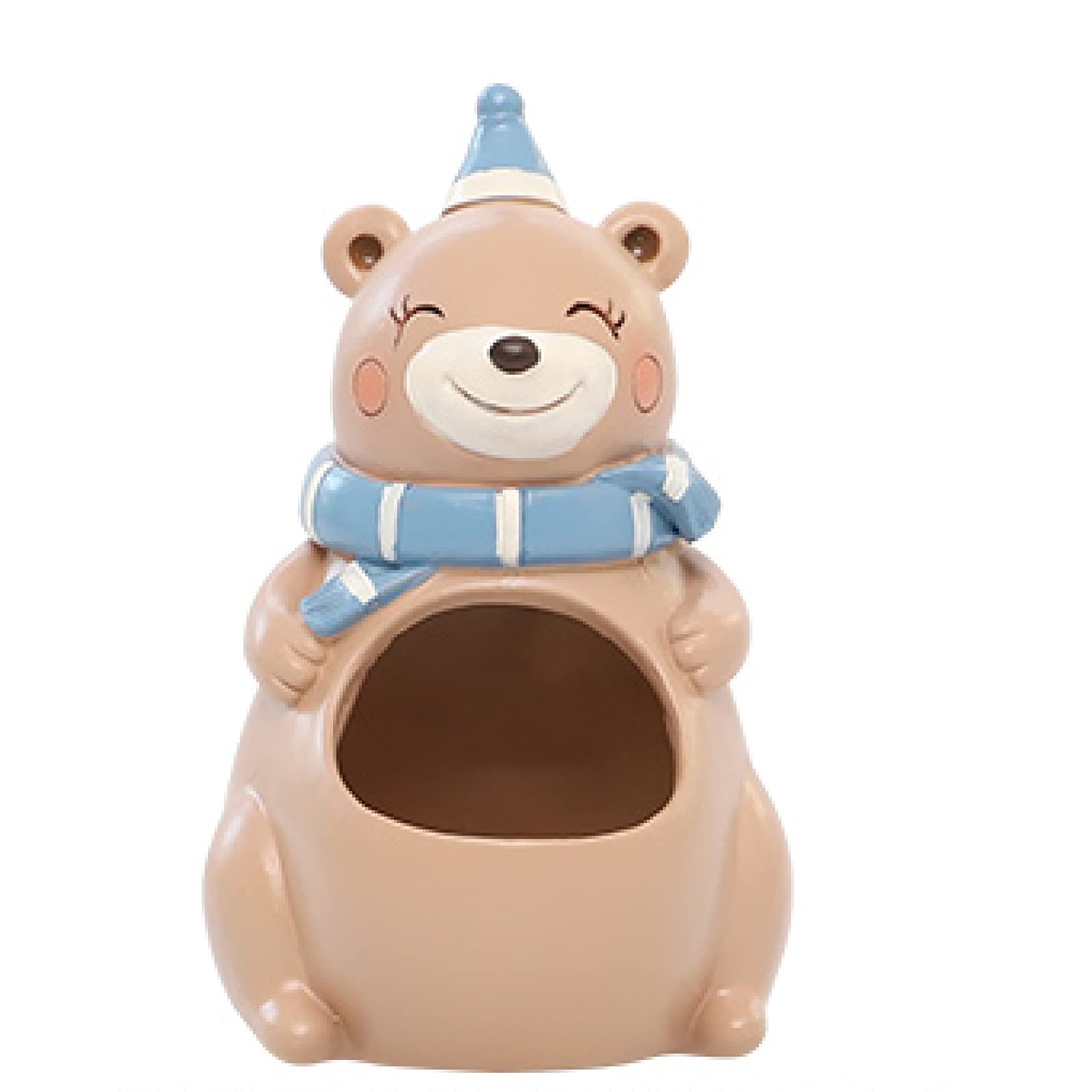 Pot de fleur ours mignon idée cadeau originale pour anniversaire et pendaison de crémaillère