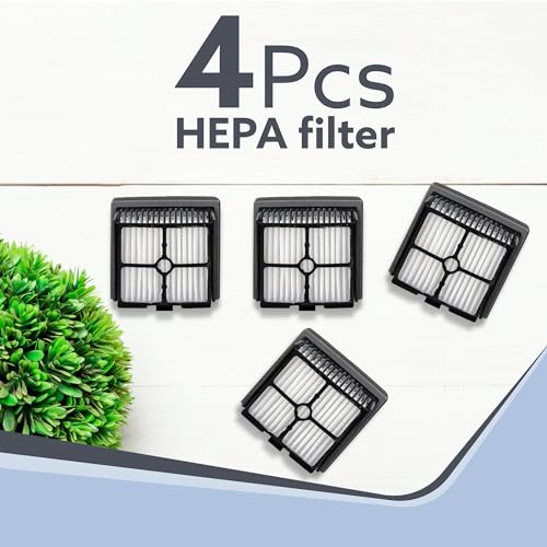 Image of AGARO Royal MOP & Vacuum Cleaner Accessories Kit, Hepa Filter 4 pcs & Roller brush 2 pcs